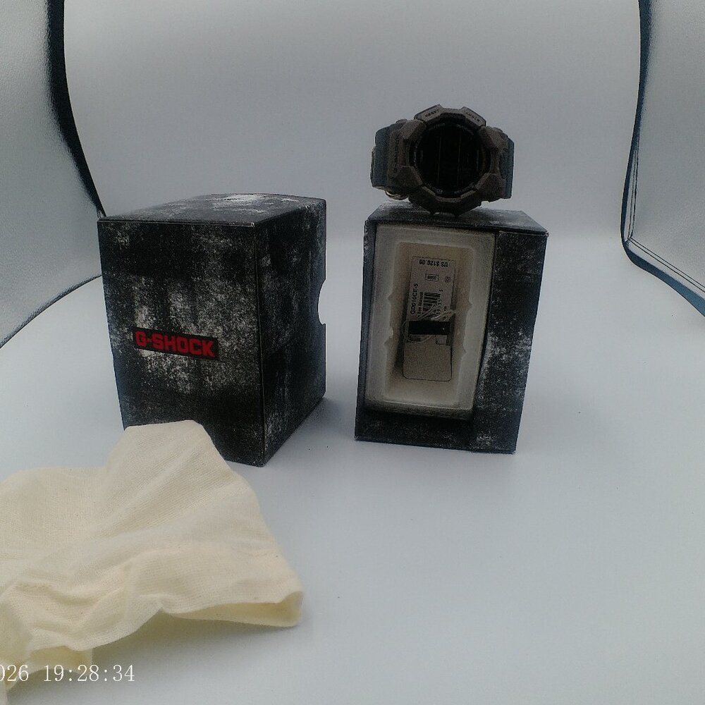 Casio G‑Shock GD100CE‑5 Camo Brown Digital Watch Shock Resistant 200M LED World